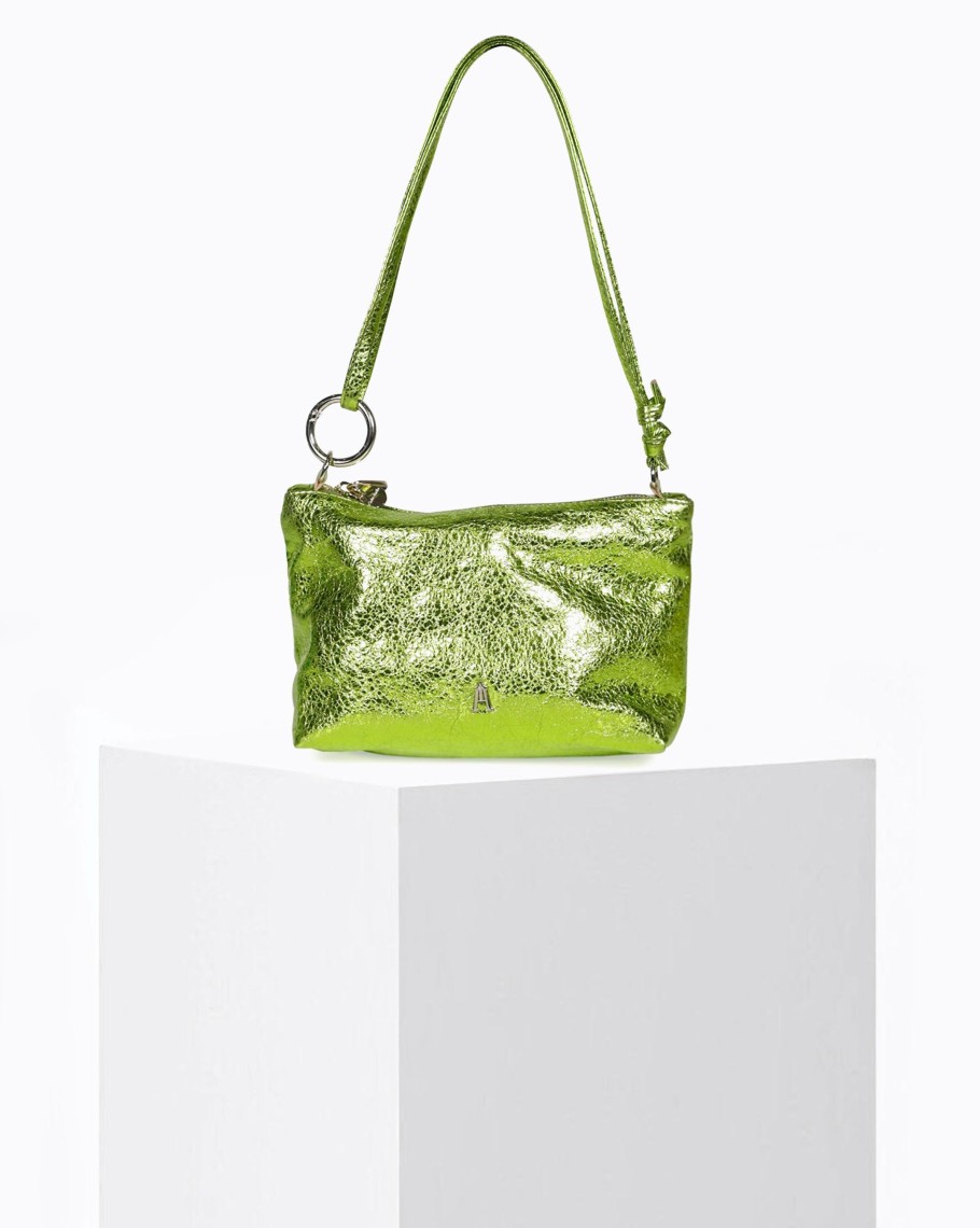 Les Sacs Craie Studio  | Sac Pochette Mini Mallow Brazil Vert