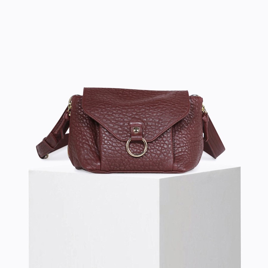 Les Sacs Craie Studio  | Sac Video Bubble Brandy Bordeaux